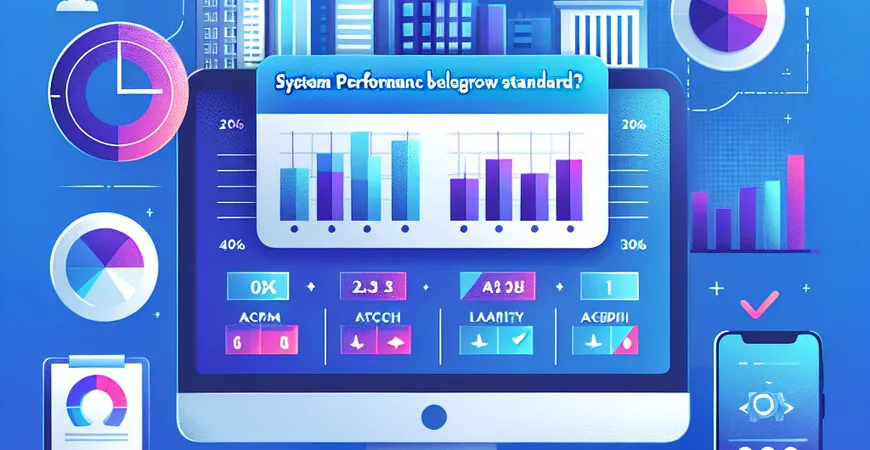 系统性能不达标？验收测试的 3 个硬指标